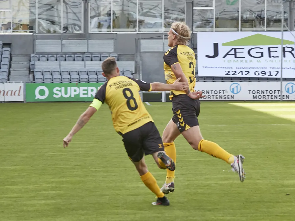 Drachmann og Magnus Jensen