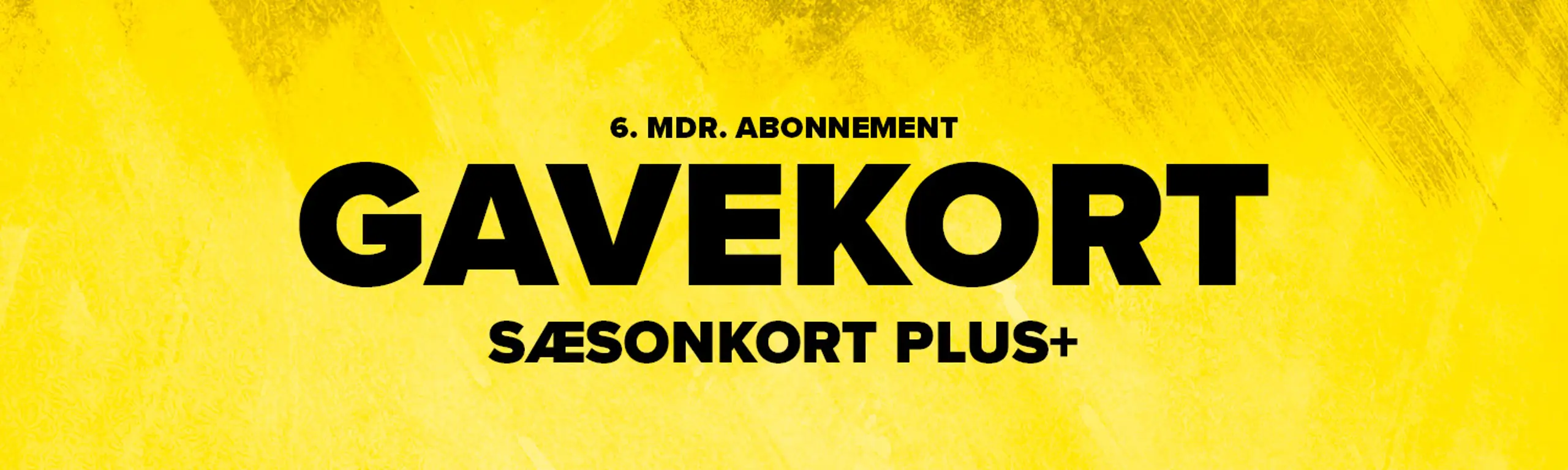 Gavekort Sæsonkort Plus