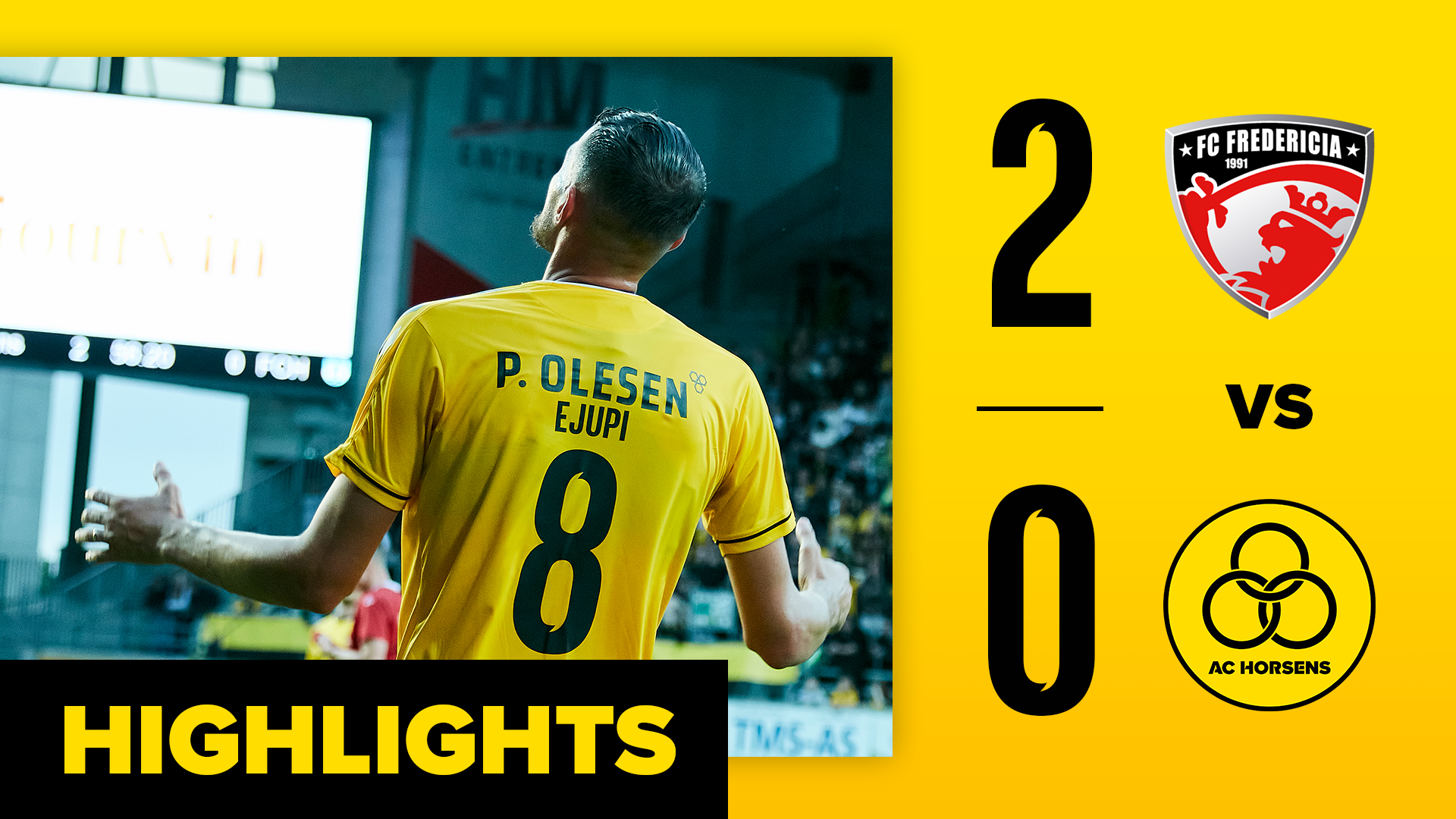 FC Fredericia vs AC Horsens highlights