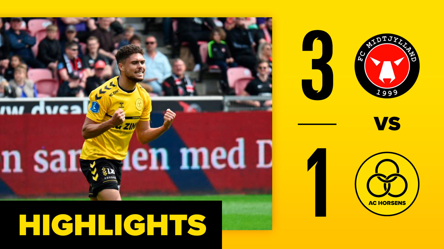Highlights | FC Midtjylland 3 - 1 AC Horsens