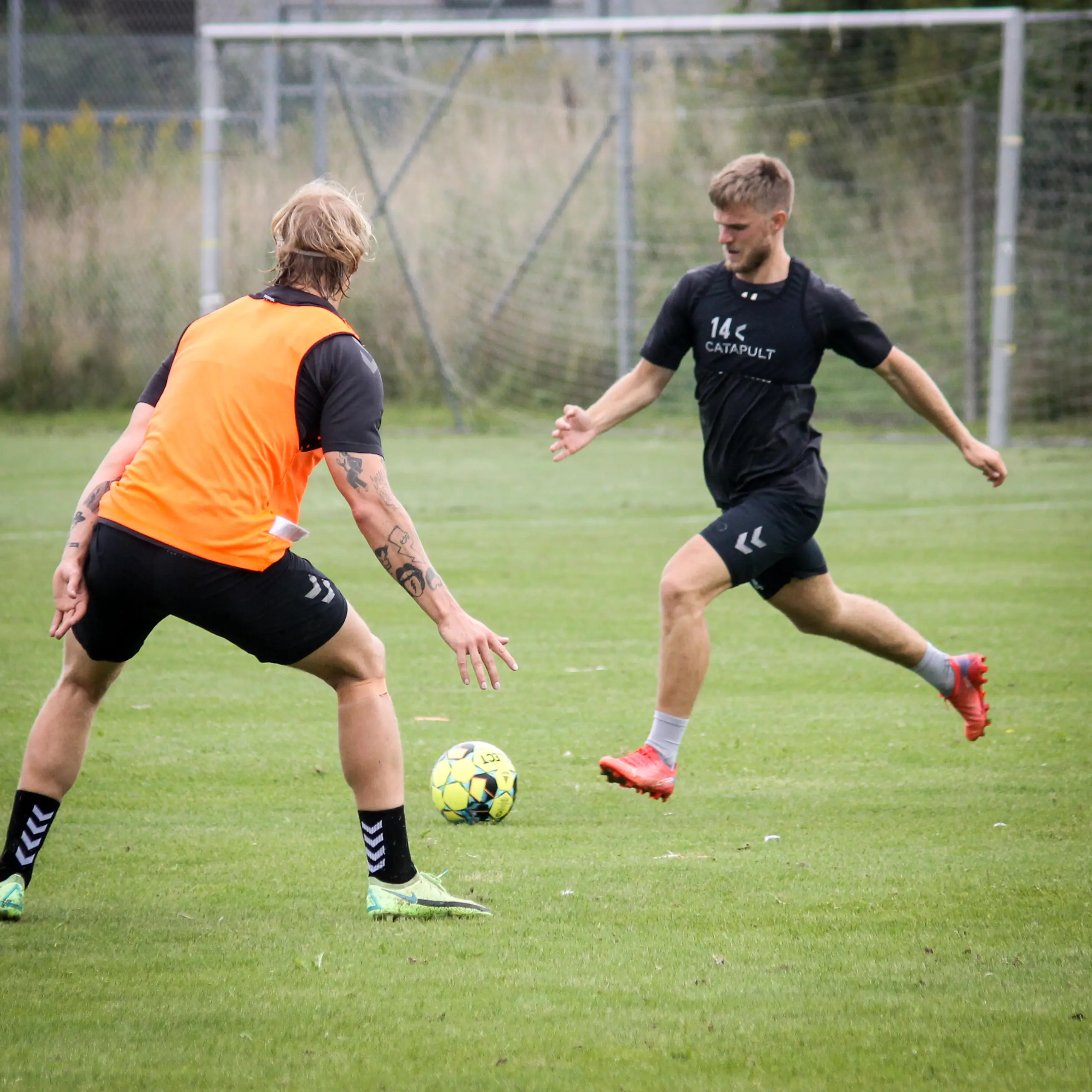 Jonas Gemmer til træning