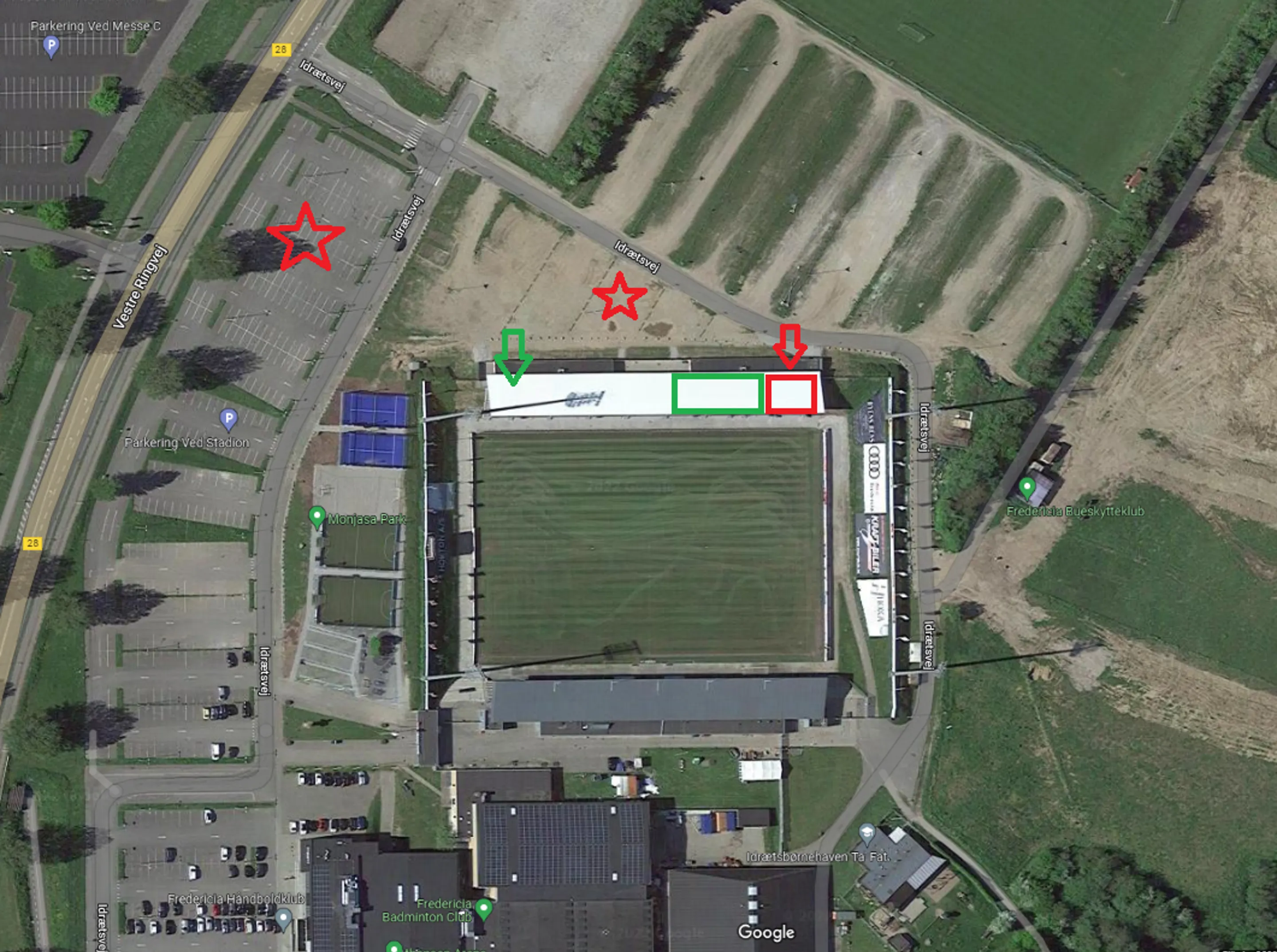 Parkeringsoversigt Monjasa Park