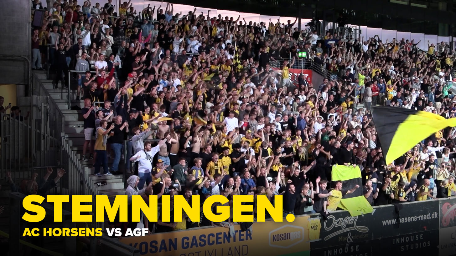 STEMNINGEN. - AC Horsens 2 vs 1 AGF