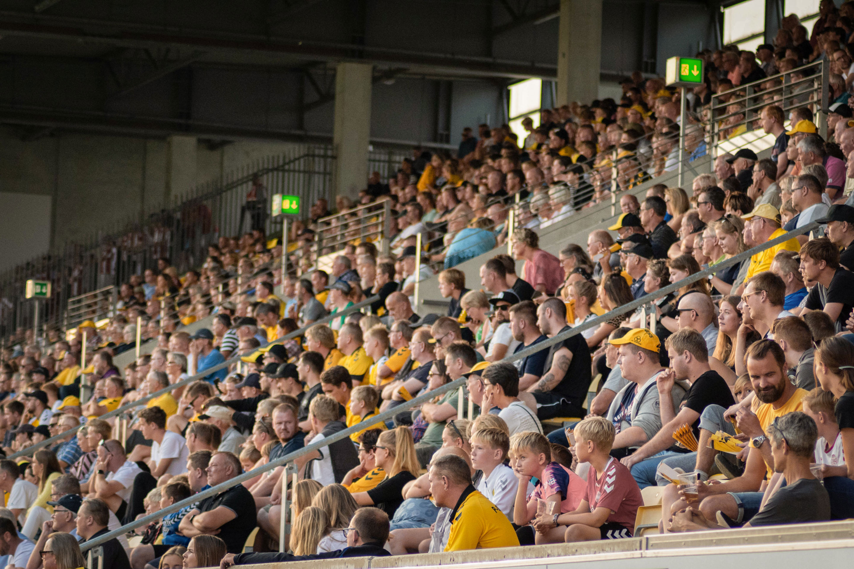 Fans på Nordtribunen