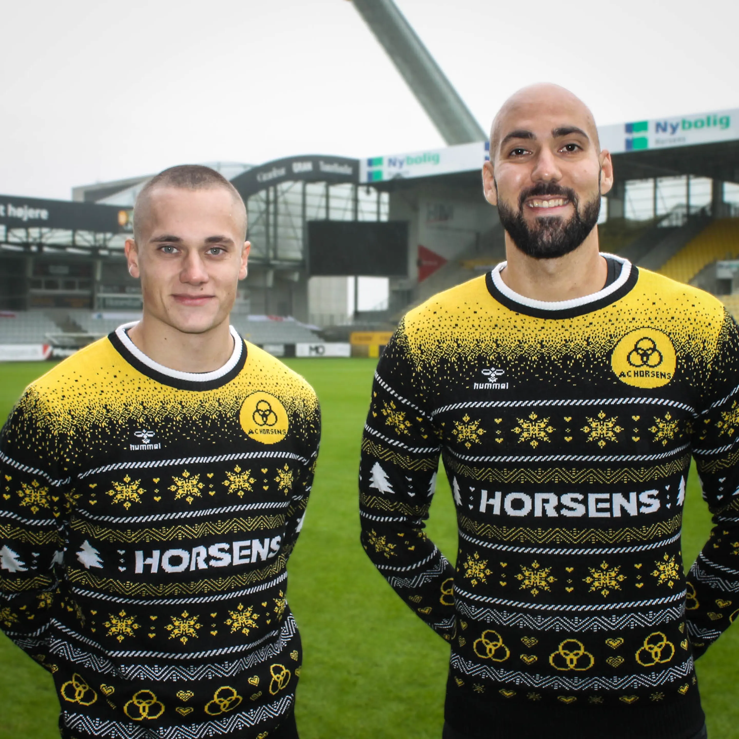 Julestrik AC Horsens Matej Delac Marinus Larsen