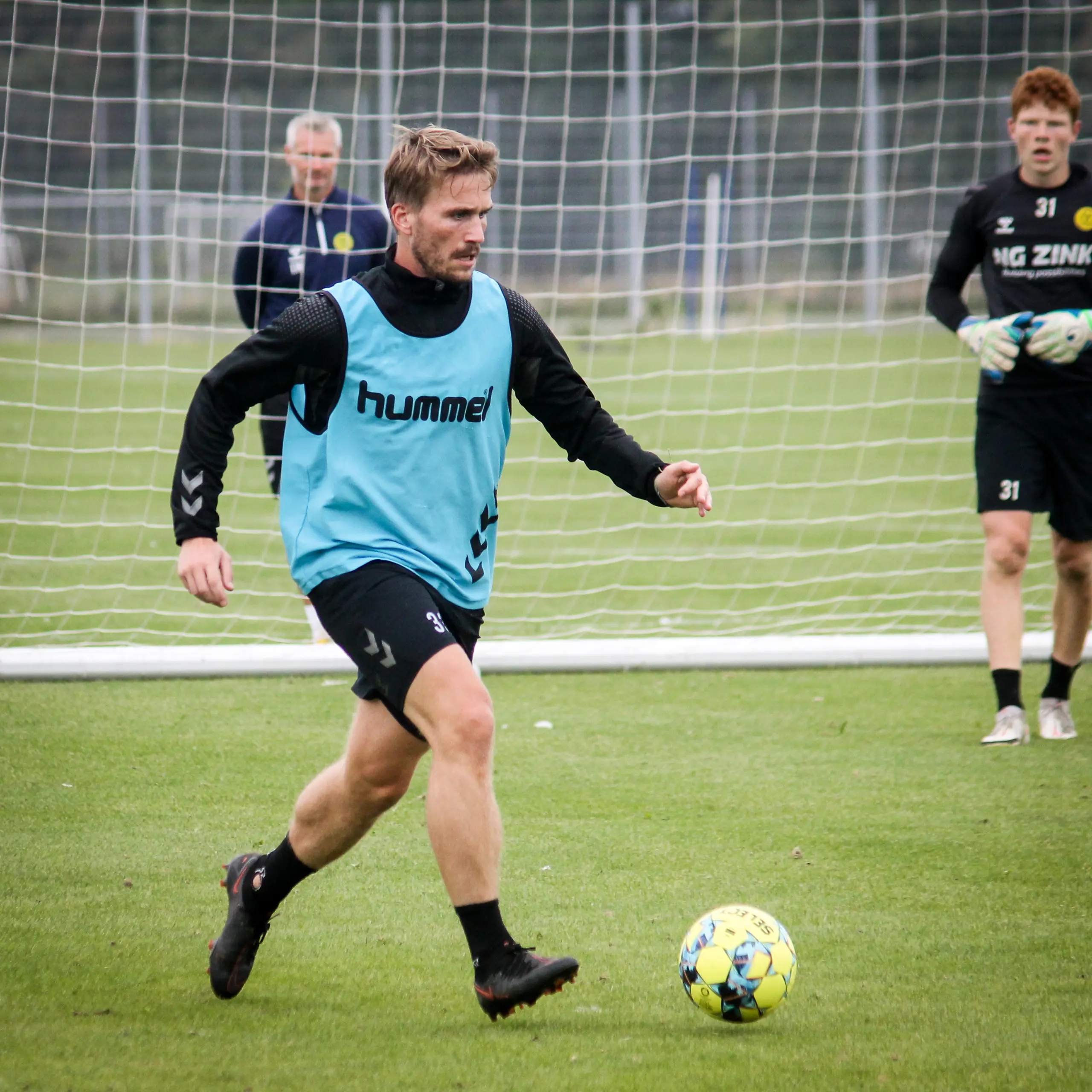 Alexander Ludwig til træning