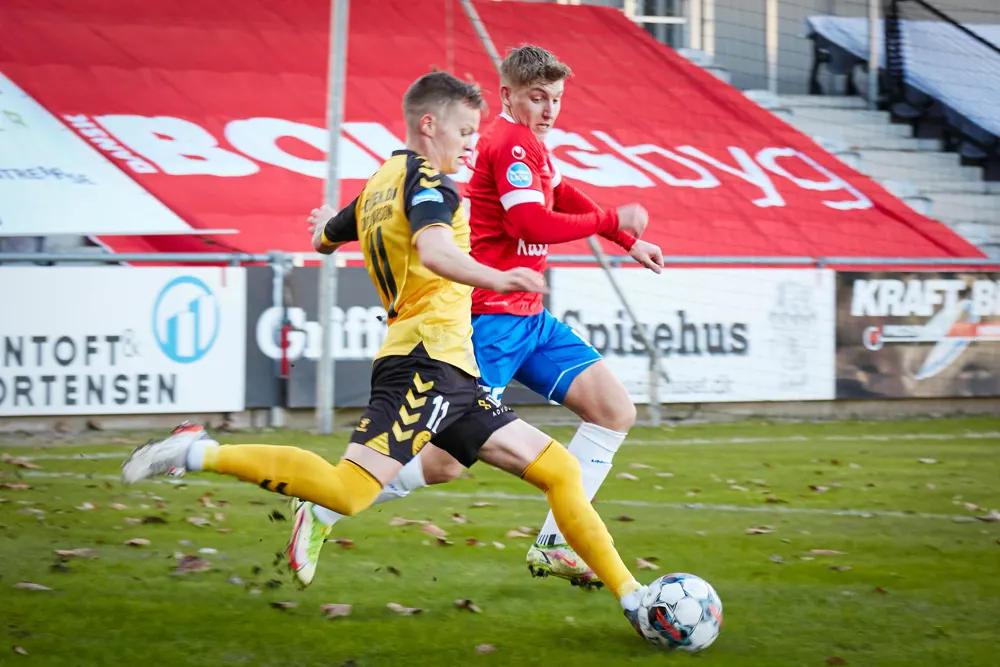 Aron Sigurdarson indlæg vs Hvidovre