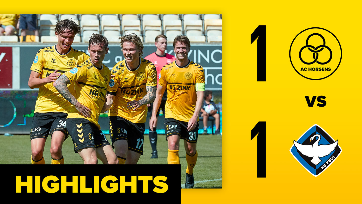 Highlights AC Horsens HB Køge