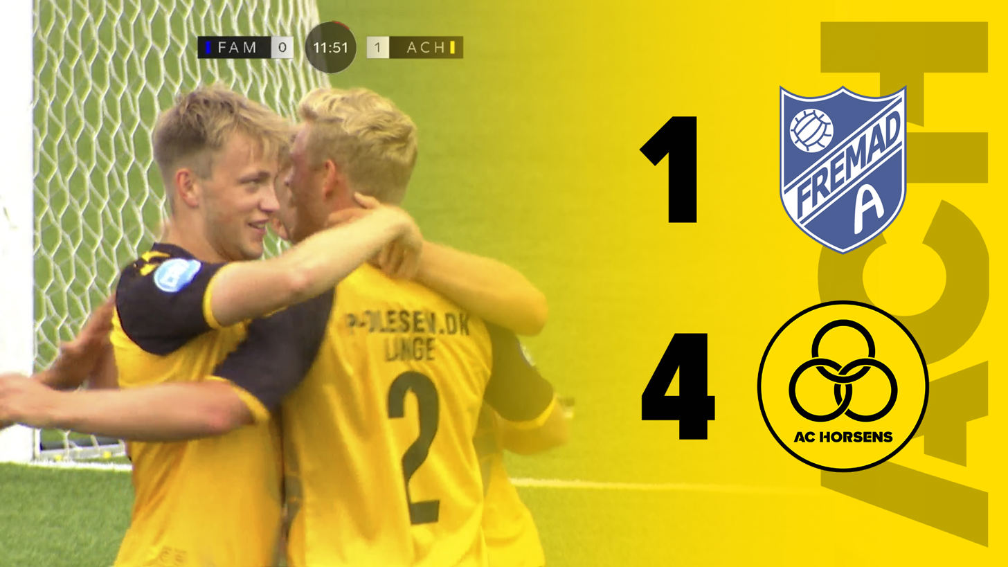 Fremad Amager 1 vs 4 AC Horsens