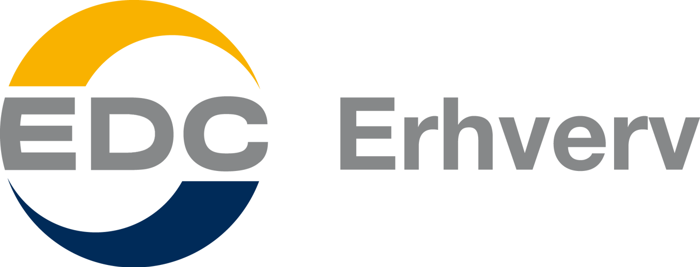 EDC Erhverv logo