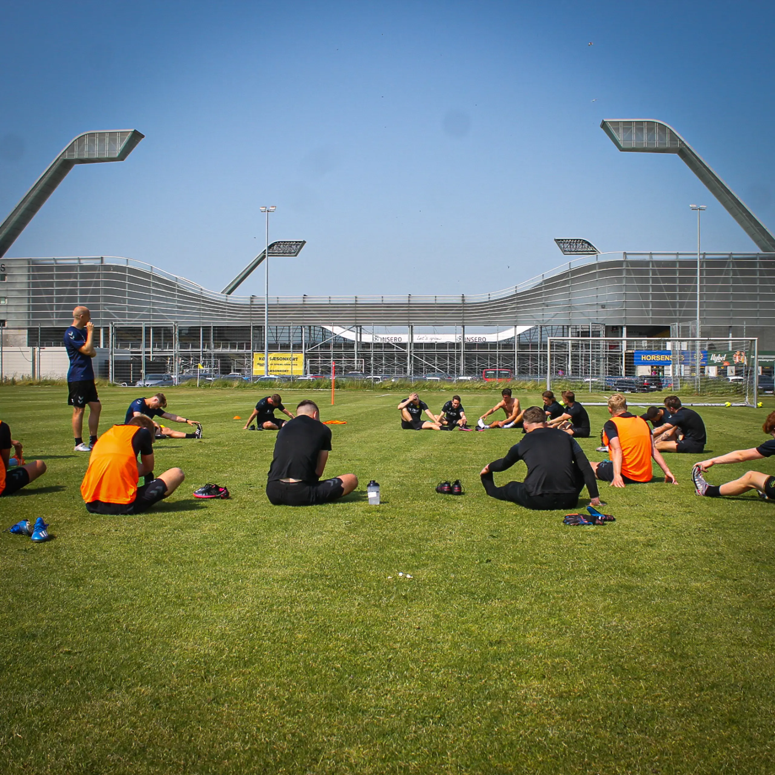 Træning ved CASA Arena Horsens