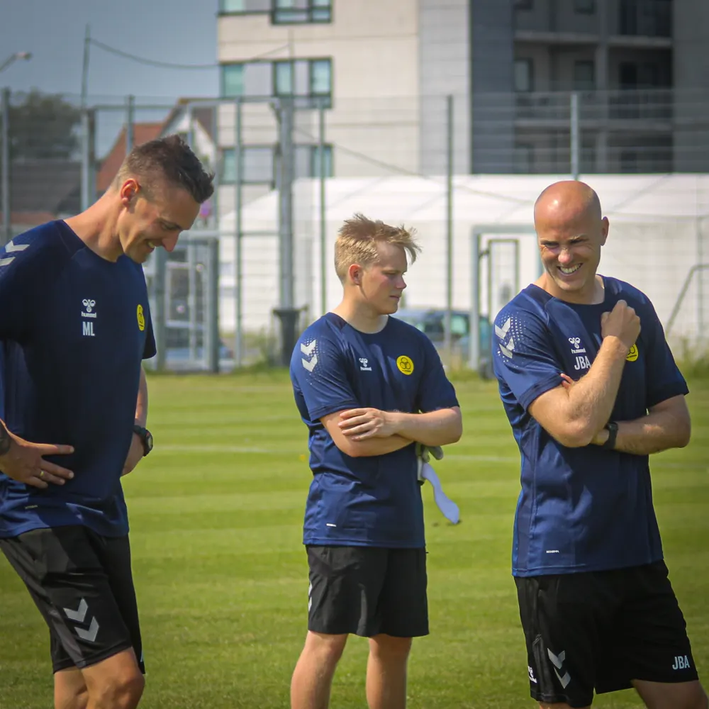 Jens Berthel Askou og Mads Lyng