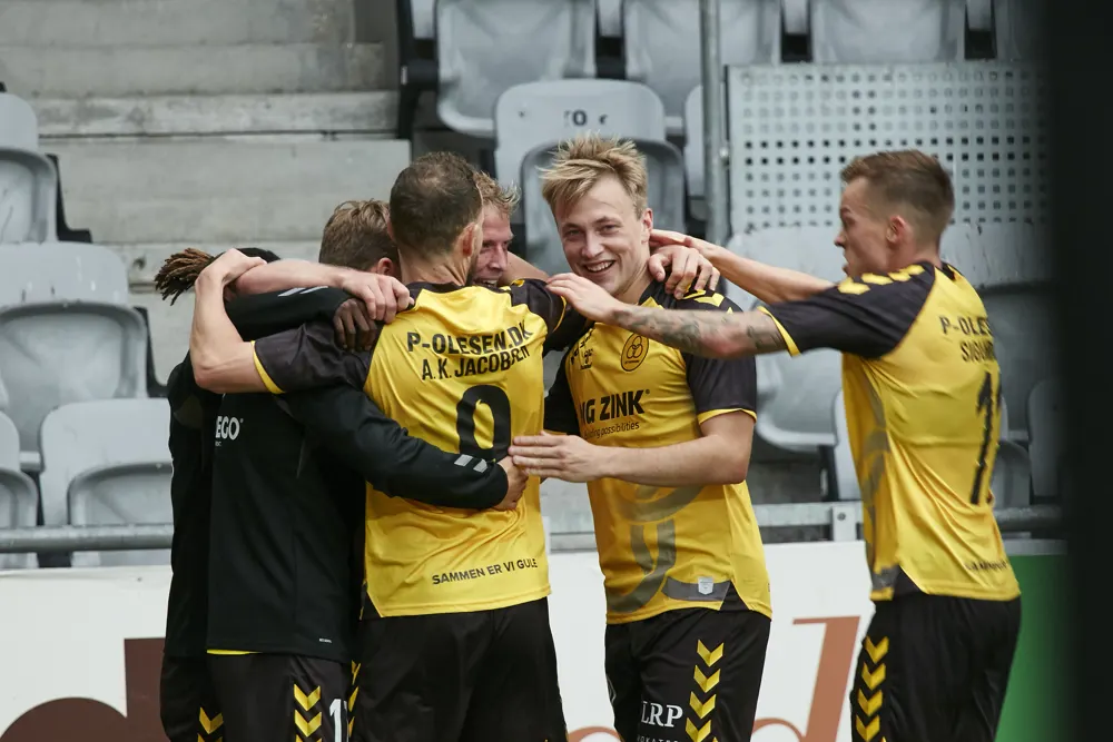 Jubel scoring mål