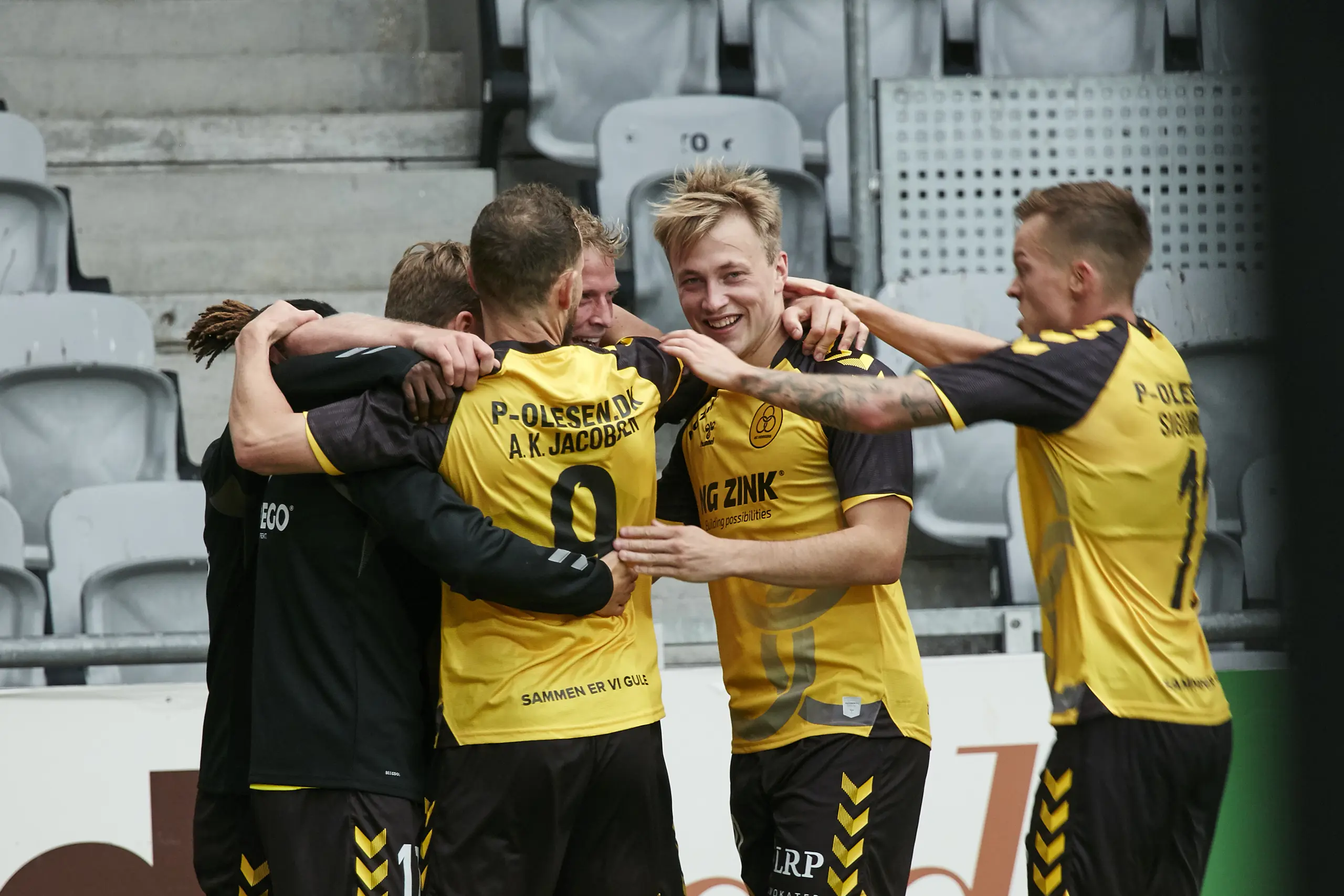 Jubel scoring mål