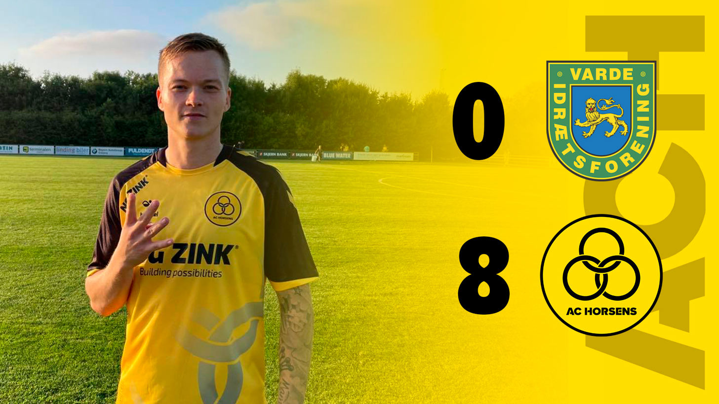 Highlights Varde IF 0 - 8 AC Horsens