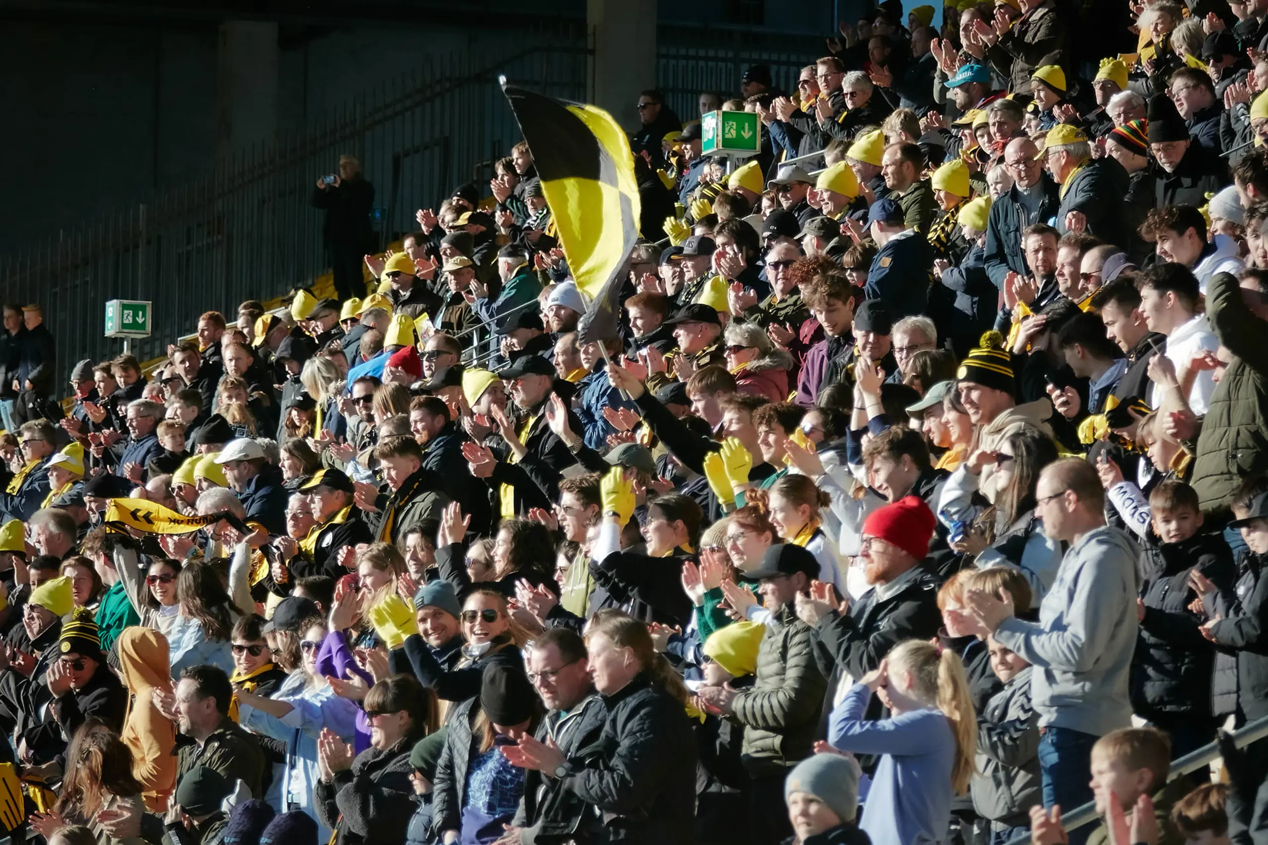 Fans på CASA Arena vs Hvidovre