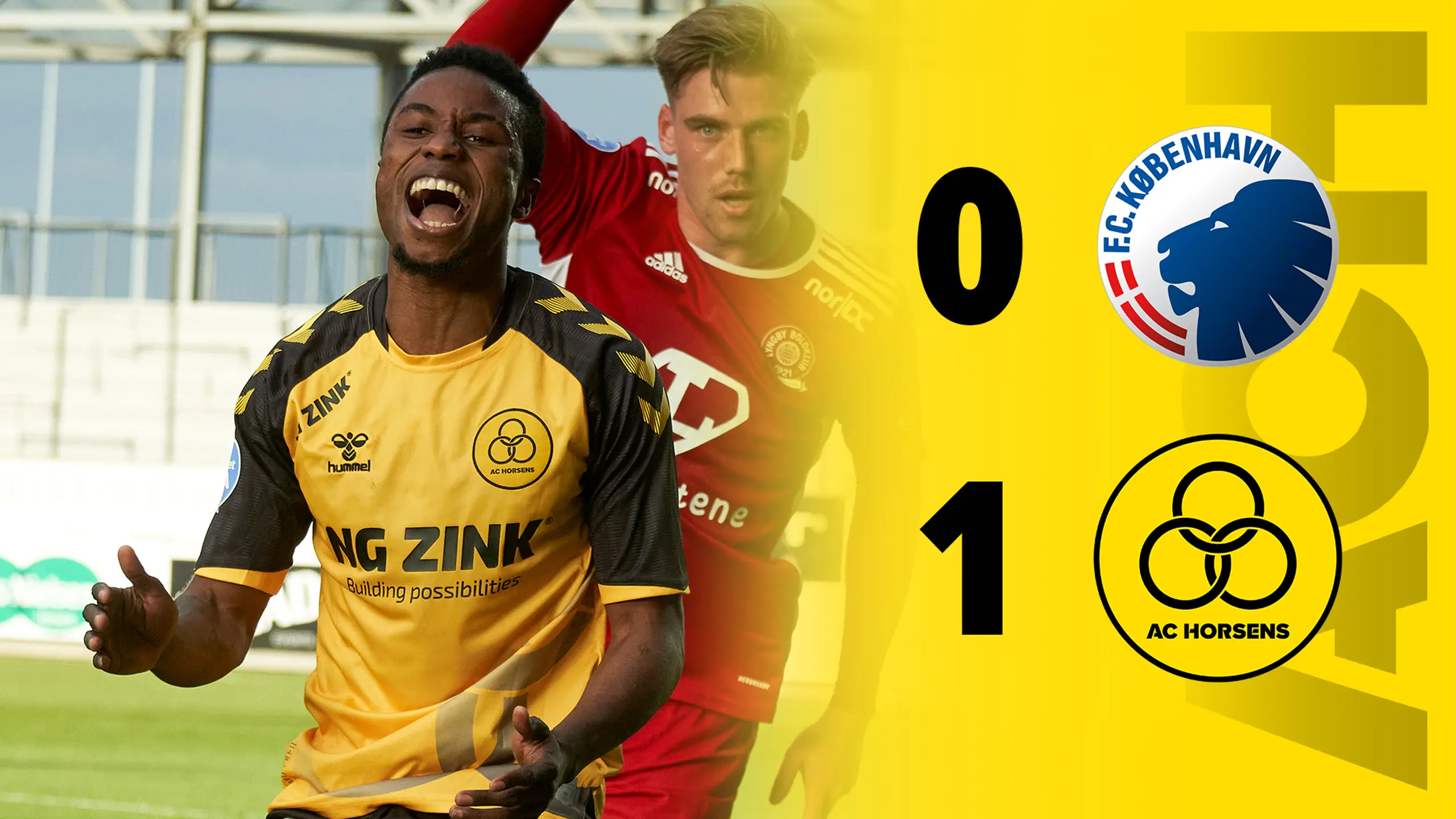 Highlights FC København vs AC Horsens