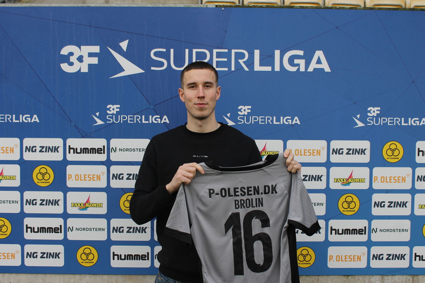 Samuel Brolin præsenteret i AC Horsens