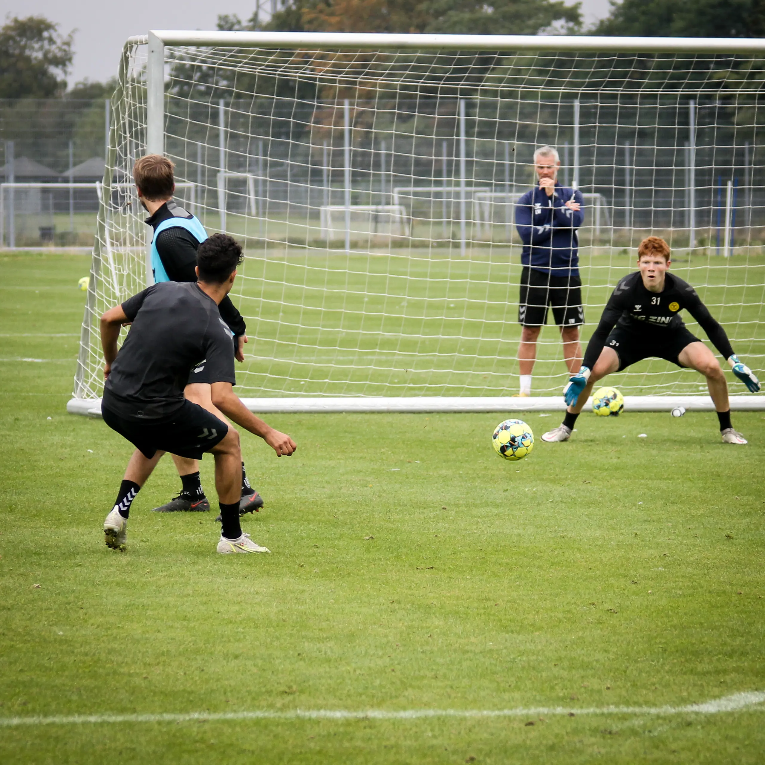 Anders Hoff til træning